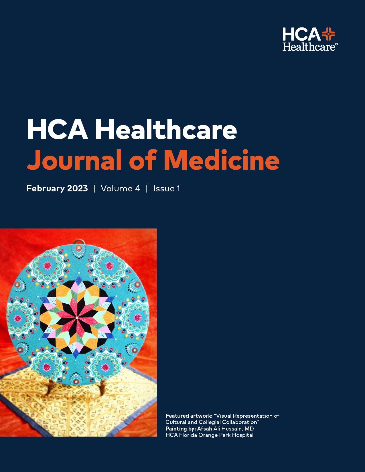 HCA Healthcare Journal of Medicine, Vol 4, Iss 1 Cover