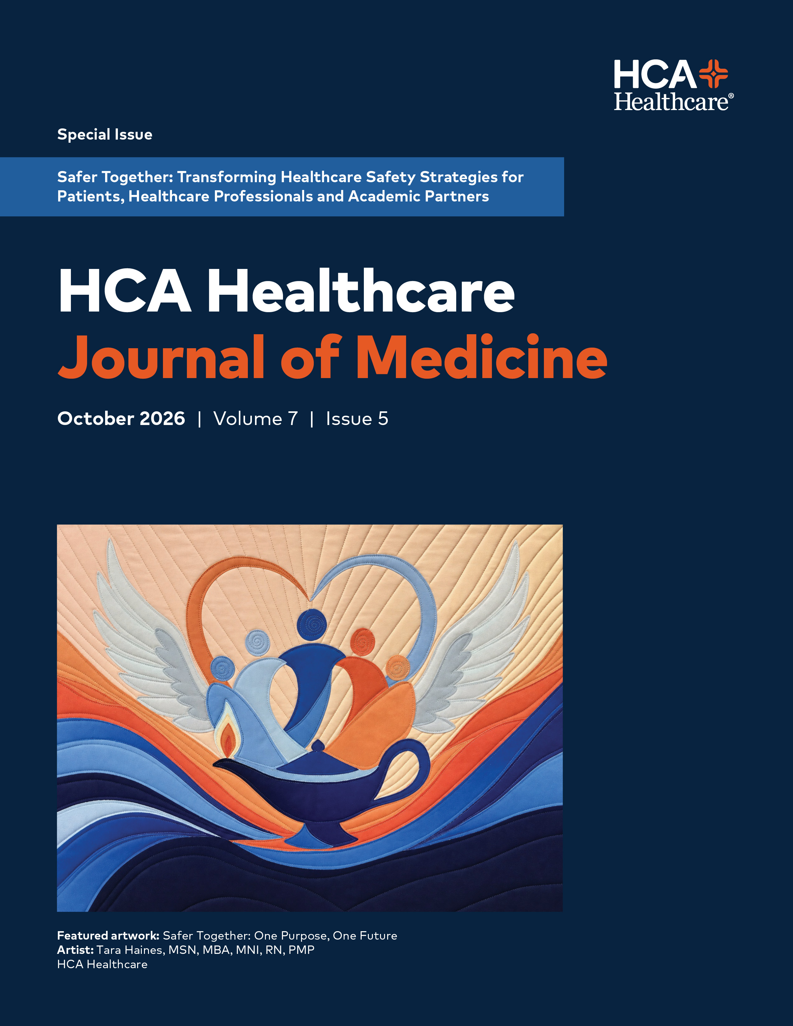 HCA Healthcare Journal of Medicine, Vol 7, Iss 5 Cover