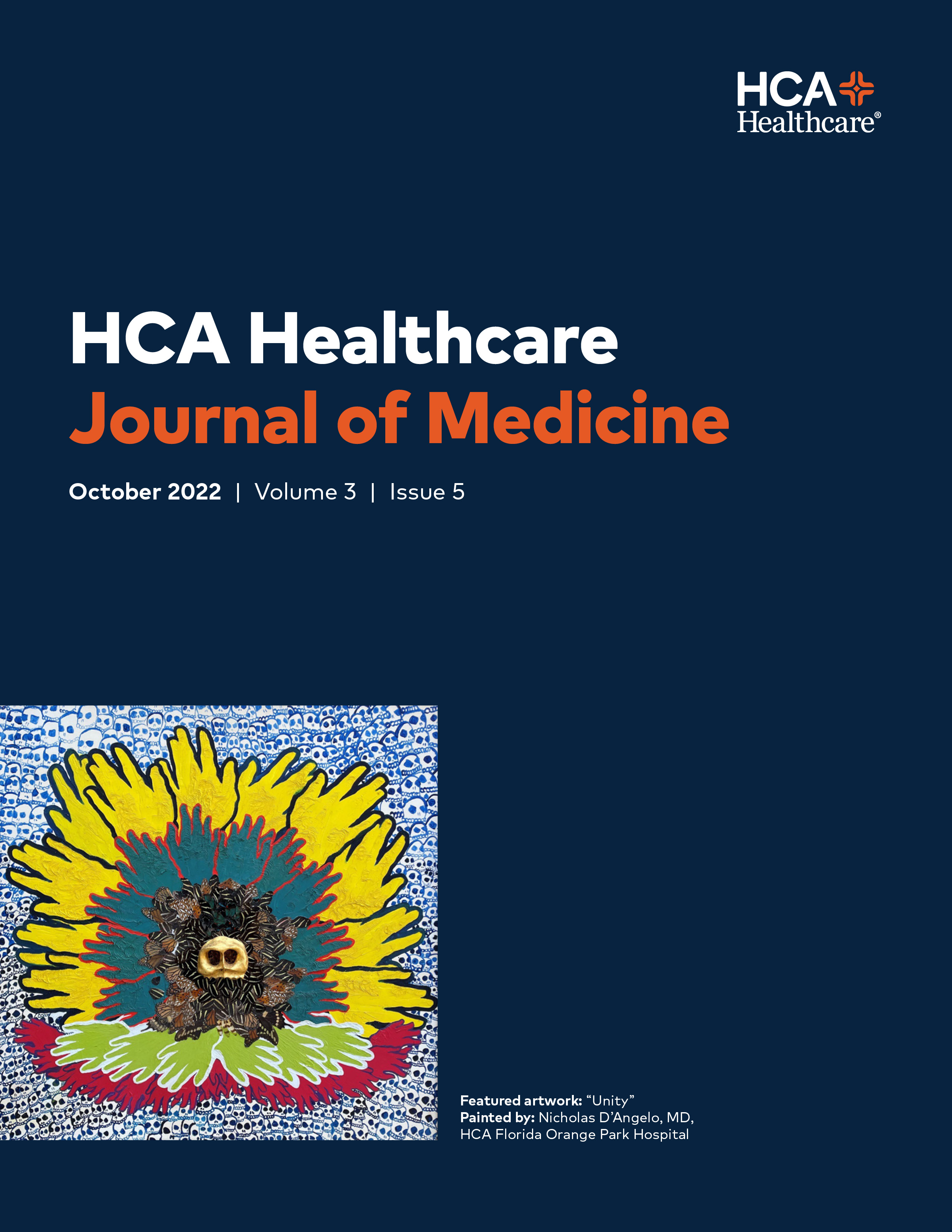 HCA Healthcare Journal of Medicine, Vol 3, Iss 5 Cover
