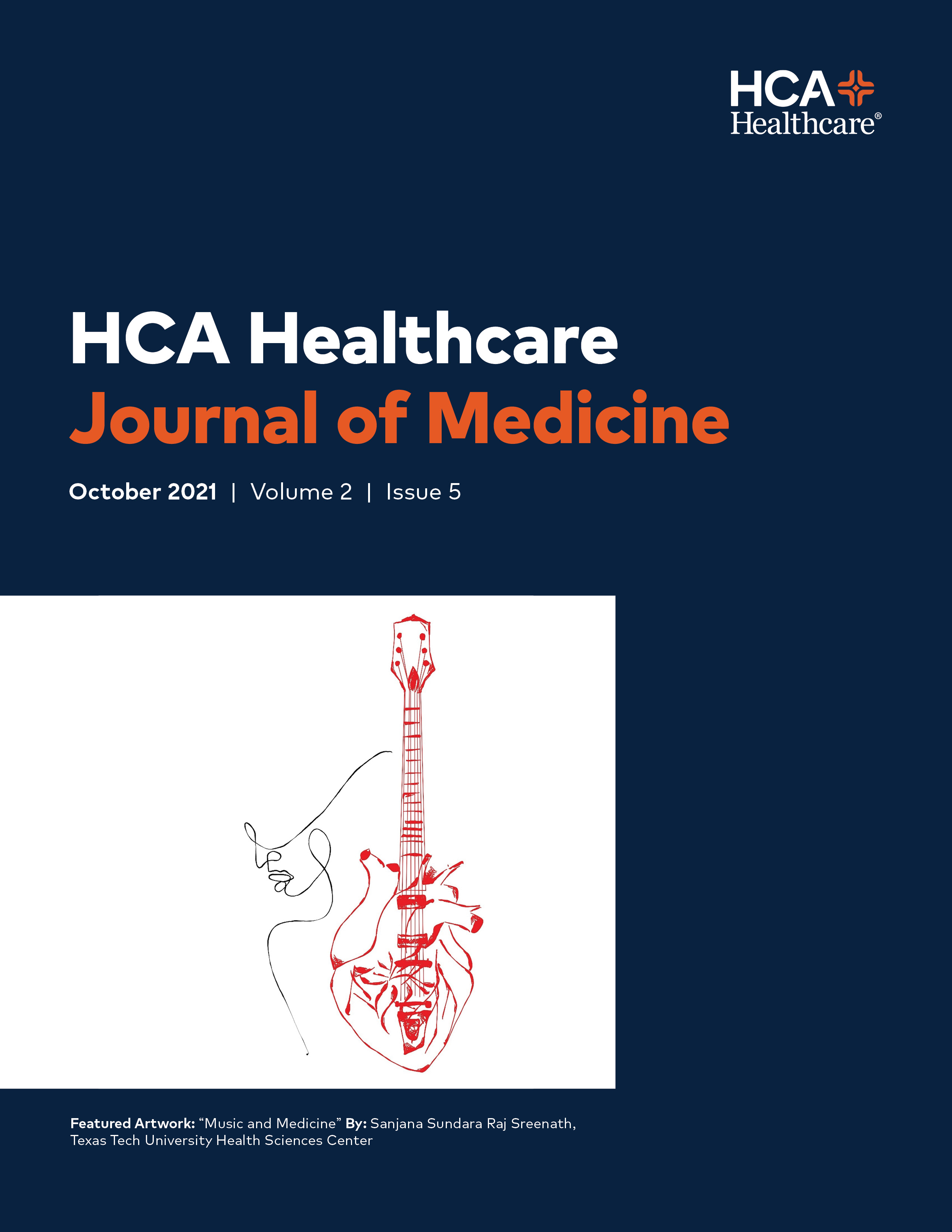 HCA Healthcare Journal of Medicine, Vol 2, Iss 5 Cover