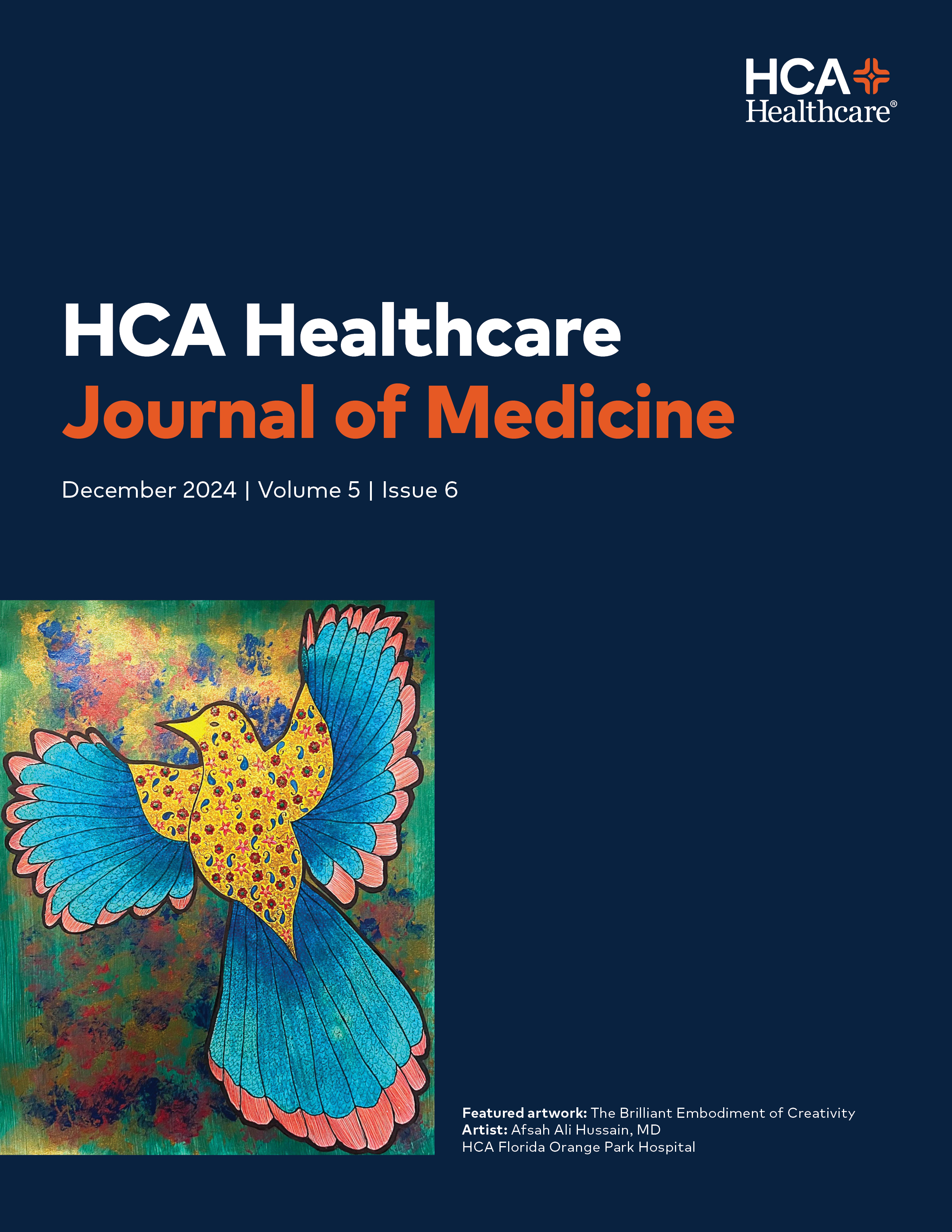 HCA Healthcare Journal of Medicine, Vol 5, Iss 6 Cover