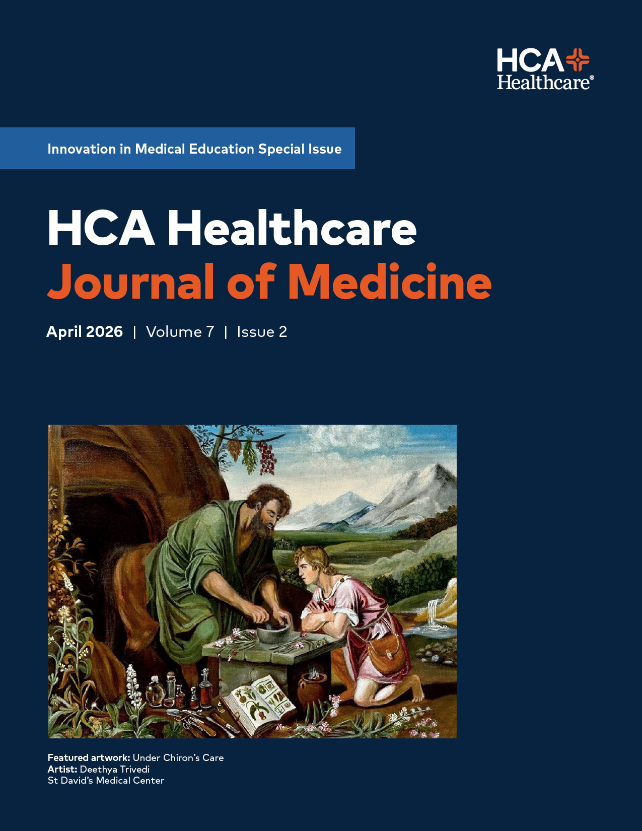 HCA Healthcare Journal of Medicine, Vol 7, Iss 2 Cover