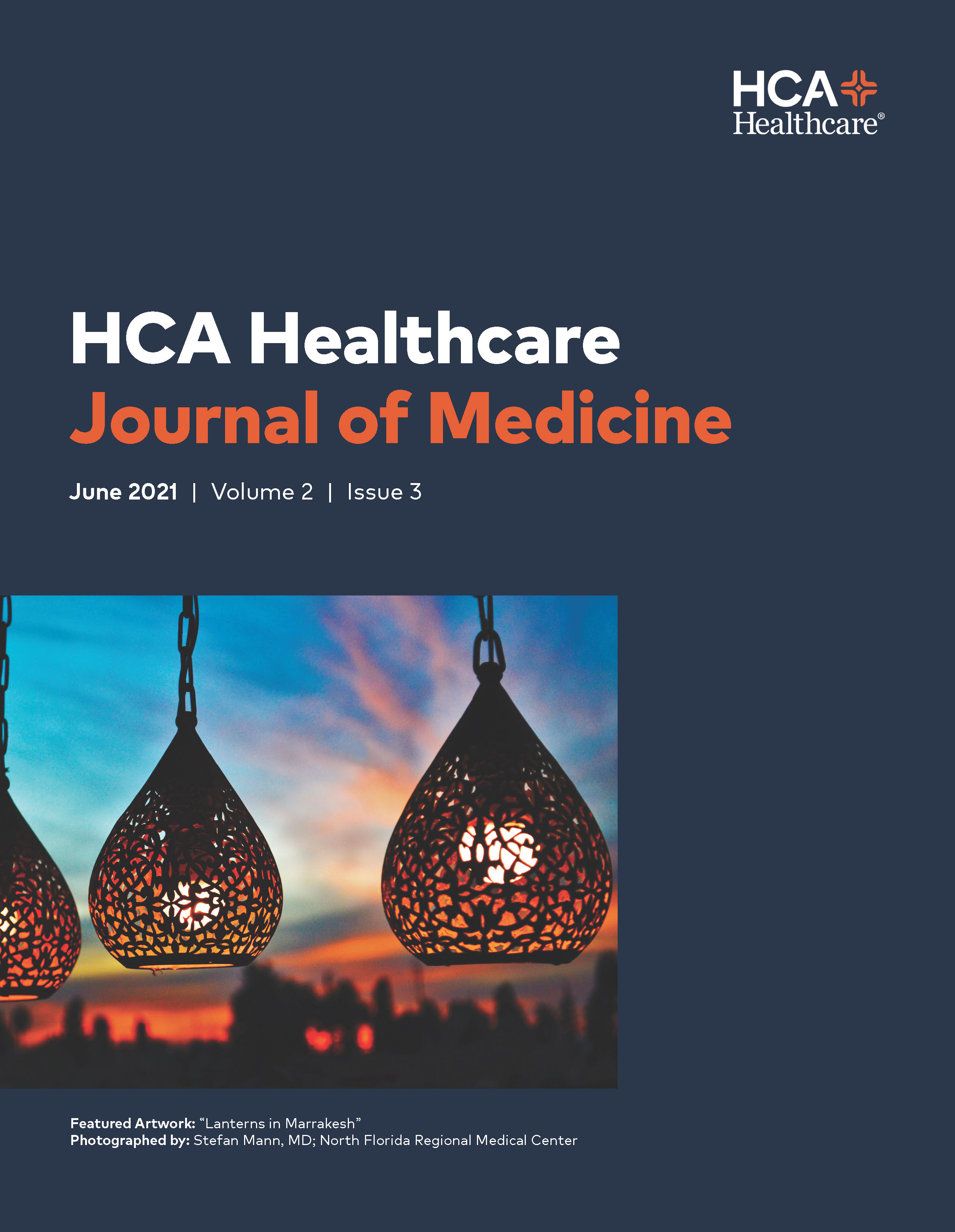 HCA Healthcare Journal of Medicine, Vol 2, Iss 3 Cover