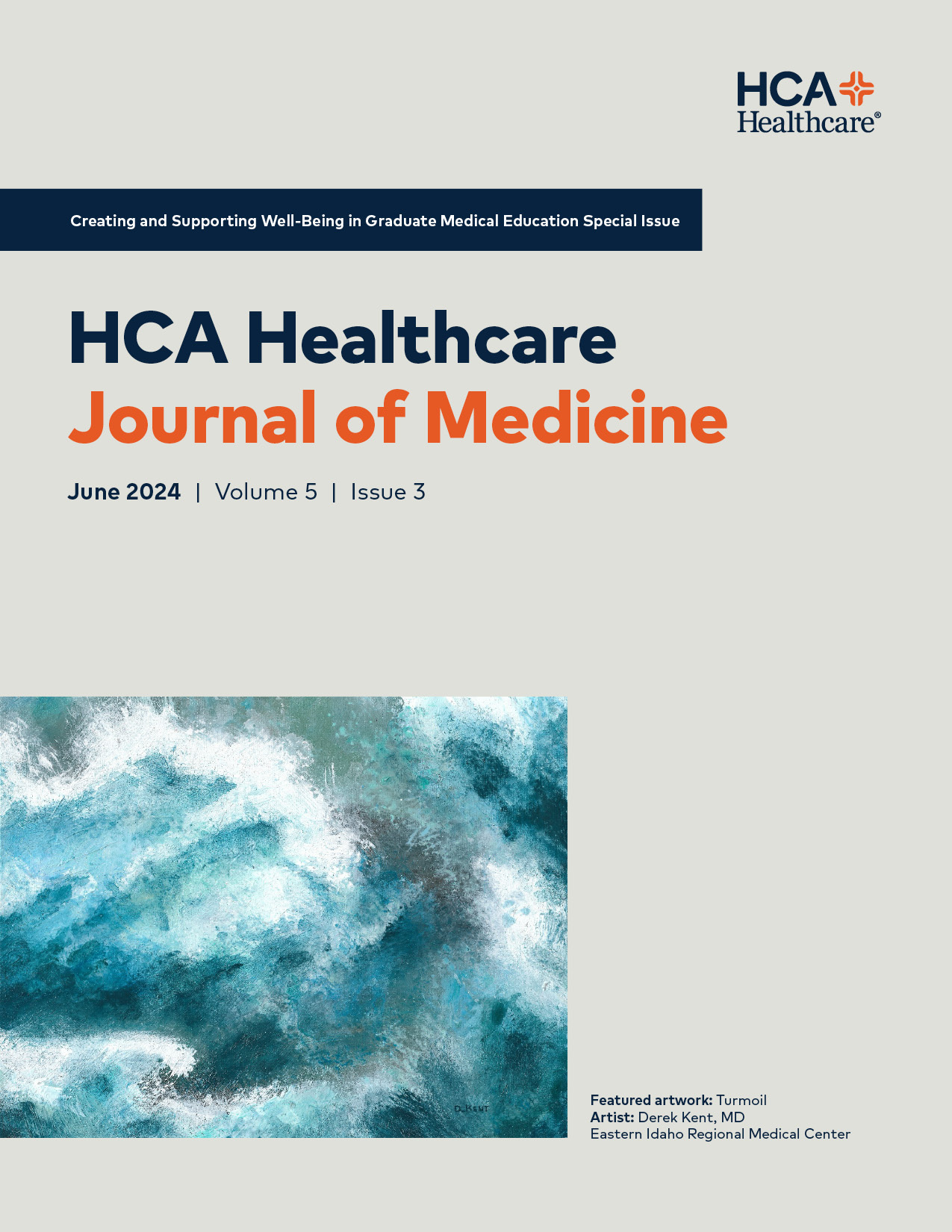 HCA Healthcare Journal of Medicine, Vol 5, Iss 3 Cover