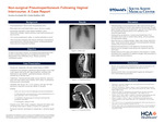 Non-surgical Pneumoperitoneum Following Vaginal Intercourse: A Case Report by Jessica Gocinski and Linda Haddox