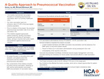 A Quality Approach to Pneumococcal Vaccination by Nimmy Joy and Michaela Mckissack
