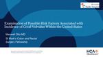 Examination of Possible Risk Factors Associated with Incidence of Cecal volvulus within the United States by Maxwell Otto