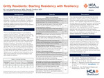 Gritty Residents: Starting Residency with Resiliency by R Levi Sundermeyer and Brock Cardon