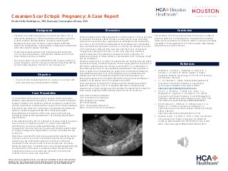 Cesarean Scar Ectopic Pregnancy: A Case Report