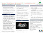 Duodenal Ulcer Complicated by Pneumobilia after Chronic Use of Prednisone