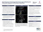 Rapid Diagnosis of Hemorrhagic Shock Due to Upper GI Bleeding with Point-of-care Ultrasound in the Emergency Department