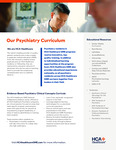 HCA Healthcare GME Psychiatry Curriculum