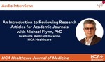 An Introduction to Reviewing Research Articles for Academic Journals by Mike Flynn and Mary Keller