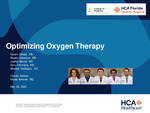 Optimizing Oxygen Therapy by Gizam Gokalp, Ramez Massoud, Jopher Bernal, Guru Chinnaraj, Michael DelZoppo, and Nicole Brenner