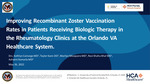 Improving Recombinant Zoster Vaccination Rates in Patients Receiving Biologic Therapy in the Rheumatology Clinics at the Orlando VA Healthcare System by Kathlyn Camargo Macias, Taylor Kann, Marilyn Mosquera, Ravi Shahu Khal, and Ashwini Komarla