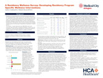 A Residency Wellness Survey: Understanding Baseline Resident Wellness: Developing Residency Program Specific Wellness Interventions
