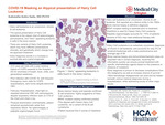 COVID-19 Masking an Atypical presentation of Hairy Cell Leukemia
