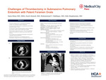 Challenges of Thrombectomy in Submassive Pulmonary Embolism with Patent Foramen Ovale