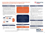 Implementation of Standardized Screening and Patient Education Regarding HPV Vaccination Within an OB-GYN Clinic