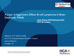 A Case of Aggressive Diffuse B-Cell Lymphoma in Brain: Diagnostic Pitfalls