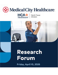 2026 North Texas GME Research Forum Program