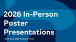 2026 Poster Presentations - In Person