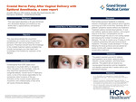 Cranial Nerve Palsy After Vaginal Delivery with Epidural Anesthesia, a case report
