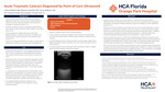 Acute Traumatic Cataract Diagnosed by Point-of-Care Ultrasound by Adrian Huffard, Shannon Overholt, and Taryn Hoffman