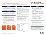 Catheter Directed Therapy in Acute Pulmonary Embolism: Patient Characteristics and Variability