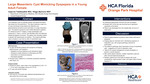 Large Mesenteric Cyst Mimicking Dyspepsia in a Young Adult Female