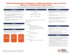Selective Nonoperative Management in High-Grade Splenic Injury: An 8-Year Review at a High-Volume Trauma Center