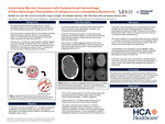 Intracranial Mycotic Aneurysm with Subarachnoid Hemorrhage: A Rare Neurologic Presentation of Streptococcus constellatus Bacteremia by Matthew R. Corn, Grace Fawcett, Cooper Alden Josephs, Matthew McGinty, Ellie Stark, and Thomas Horton